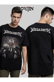 Orijin Tekstil Havok Skull Baskılı Unisex Siyah Tshirt - Fiyatı