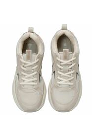 Marjin Kadın Yüksek Taban Sneaker Bağcıklı Spor Ayakkabı Edisa