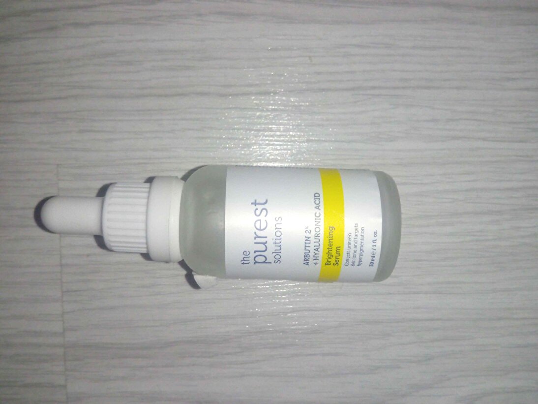 The Purest Solutions Aydınlatıcı ve Leke Görünümü Azaltıcı Arbutin Cilt Bakım Serumu 30 ml