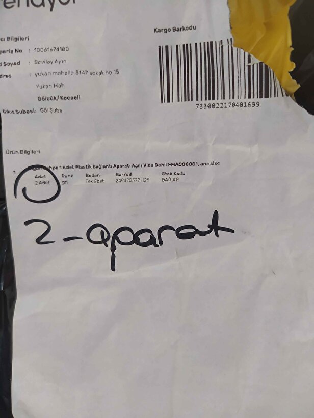 Müşteri fotoğrafı