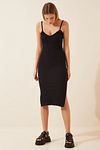 Kleid - Schwarz - Bodycon