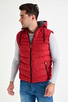 Weste - Rot - Puffer