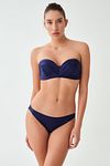 Bikini-Hose - Dunkelblau - Unifarben