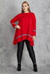 Plus Size Tunic - Red - Oversize