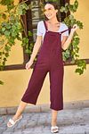 Jumpsuit - Bordeaux - Relaxed Fit