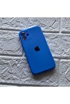 Iphone 12 Mini Uyumlu Kamera Korumalı Logolu Içi Kadife Lansman Silikon Kılıf