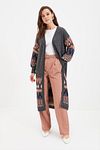 Strickjacke - Grau - Regular Fit