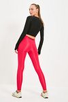 Sport-Leggings - Rosa - Hoher Bund