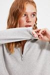 Sweatshirt - Grau - Regular Fit