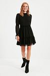Kleid - Schwarz - Skater