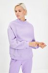 Sweatshirt - Lila - Relaxed Fit