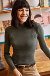 Sweater - Khaki - Fitted