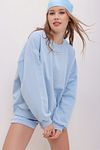 Sweatshirt - Blau - Oversized