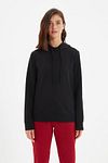 Sweatshirt - Schwarz - Regular Fit