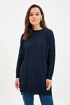 Sweater - Navy blue - Regular fit