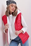 Vest - Red - Puffer