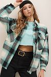 Shirt - Turquoise - Oversize