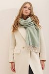 Schultertuch - Grün - Casual