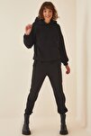 Sweatsuit - Black - Regular fit