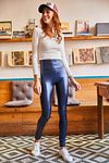 Leggings - Dunkelblau - Hoher Bund