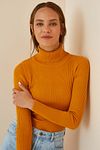Pullover - Orange - Regular Fit