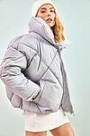 Winterjacke - Grau - Puffer