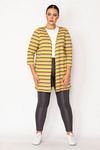 Plus Size Cardigan - Khaki - Regular fit