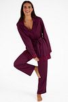 Pajama Set - Purple - Plain