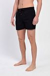 Badeshorts - Schwarz - Unifarben