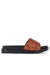 Pantolette
 - Silber - Flacher Absatz