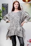 Tunika - Grau - Oversized
