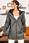 Regenjacke - Grau - Parka
