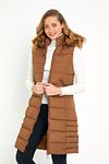 Weste - Braun - Puffer