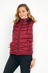 Weste - Bordeaux - Puffer
