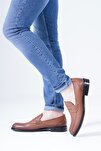 Hakiki Deri Erkek Loafer Bağcıksız Klasik Ayakkabı