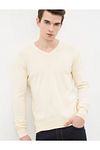 Pullover - Ecru - Regular Fit