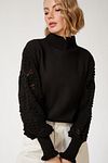 Pullover - Schwarz - Regular Fit