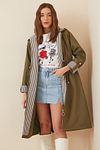 Trenchcoat - Khaki - Zweireihig