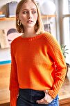 Pullover - Orange - Relaxed Fit