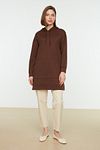 Sweatshirt - Brown - Regular fit