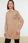 Sweatshirt - Beige - Regular fit