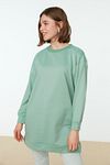 Sweatshirt - Turquoise - Relaxed fit