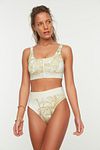 Bikini-Hose - Beige - Unifarben