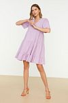 Kleid - Lila - Shift