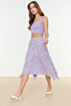 Skirt - Purple - Midi