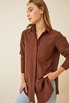 Hemd - Braun - Relaxed Fit