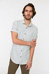 Hemd - Khaki - Slim Fit
