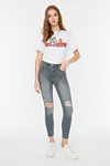 Jeans - Grau - Skinny