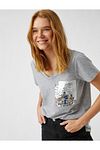 T-Shirt - Grau - Regular Fit