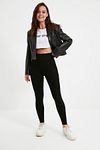Leggings - Black - High Waist